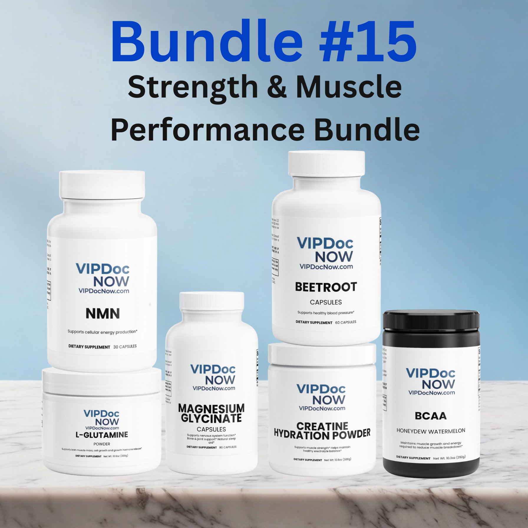 Bundle #15: Strength & Muscle Performance Bundle